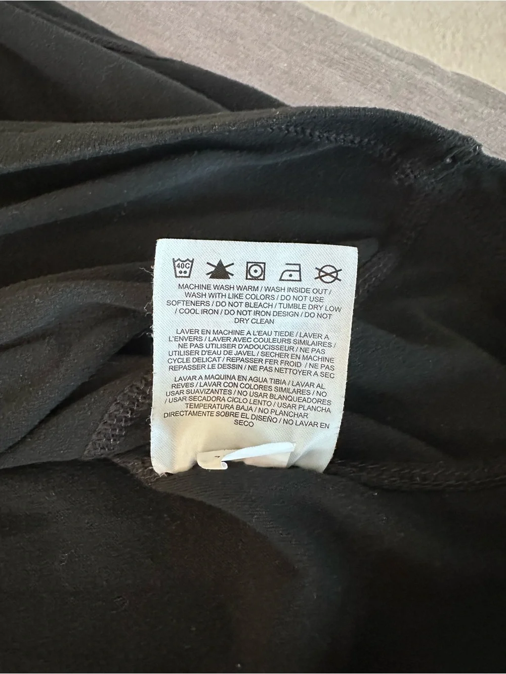 Nike Black Athletic Long Sleeve Top with Half-Zip